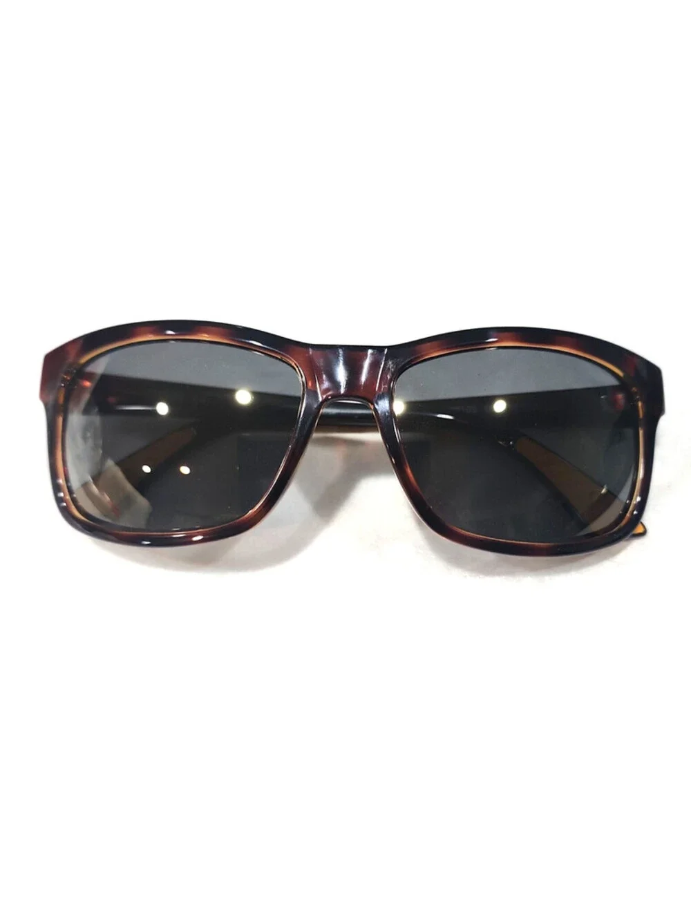 PUMA PU0010S 003 Avana Tortoise Gray Square Sunglasses 56-17 140 New Box Pouch